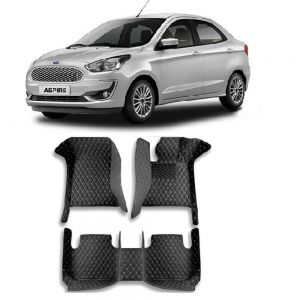Floor Mats for Figo Aspire - black